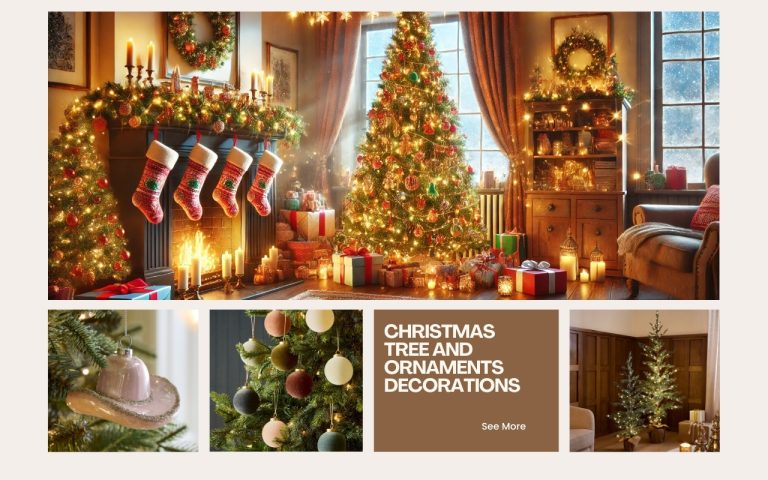 Christmas Trees, Ornaments Decorations